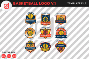Basketball Logo Template V.1: A Versatile Tool for Modern Branding Needs