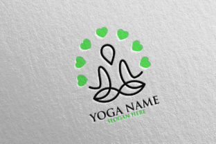Discover the Yoga and Spa Lotus Flower Logo 48 – A Versatile Design Template for Your Wellness Business