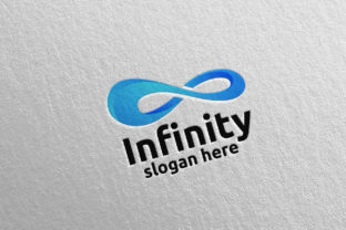 Infinity Loop Logo Design 3