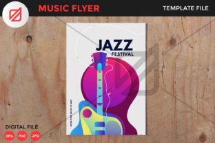 Jazz Music Festival Flyer Template V2: A Versatile Design for Creative Projects