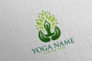 Lotus Logo for Yoga and Spa