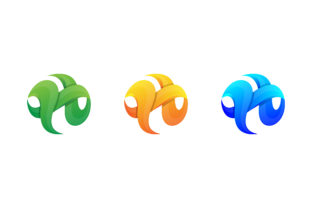 One Color Letter H Circle Colorful Logo: A Modern Twist on Brand Identity
