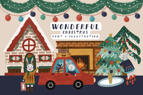 Wonderful Christmas: A Creative Kit for Holiday Design