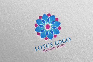 Yoga and Spa Lotus Flower Logo 7: A Comprehensive Design Solution for Wellness Brands
